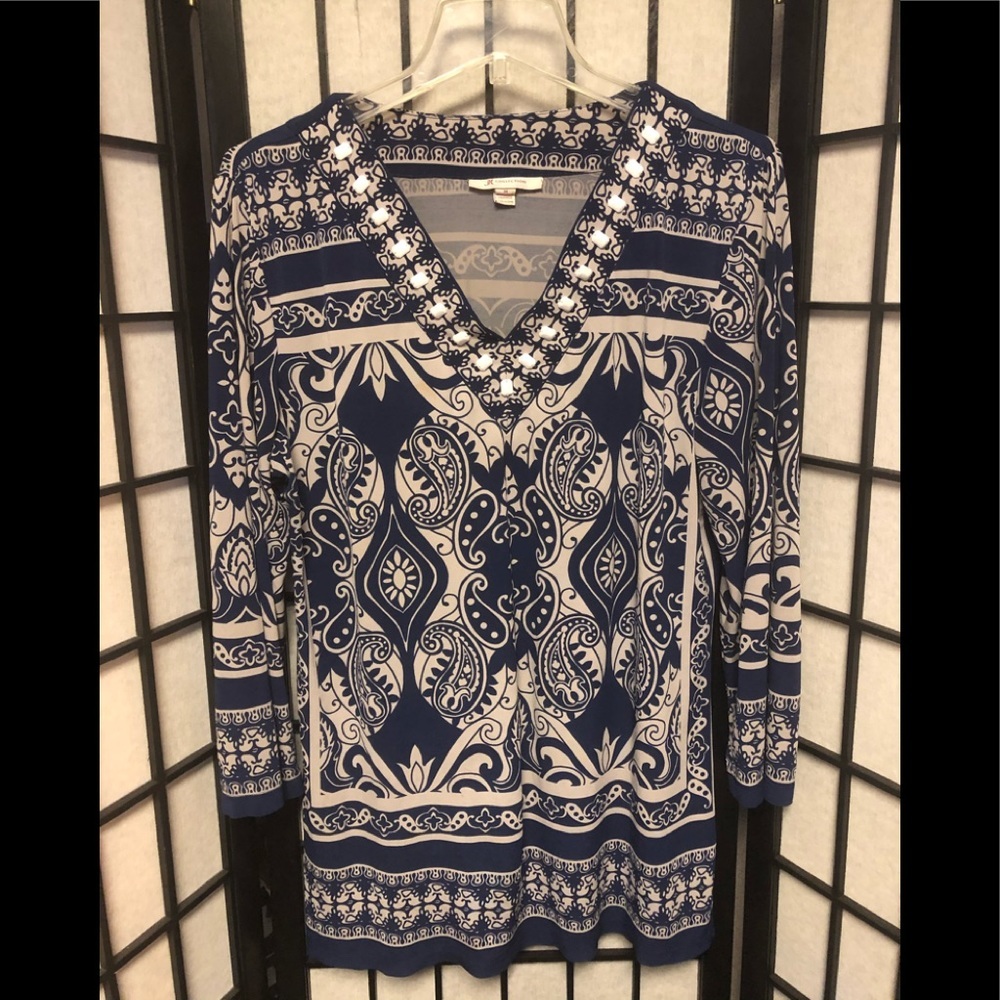 JM Collection- lightweight Tunic/Blouse/Top​